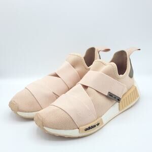 Adidas Originals NMD_R1 Strap Halo Blush White GW9469 women's size 8.5